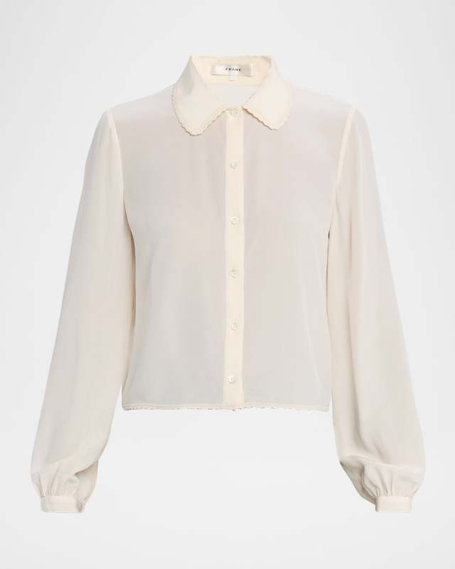 The Silk Prim Blouse